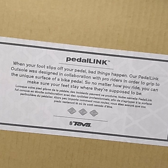 NIB Mens Teva light grey Mountain biking shoes s 8 - Picture 11 of 13